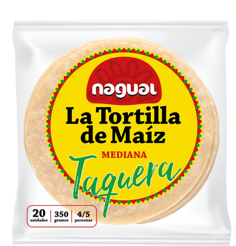 Nagual tortillan står ut bland andra på grund av dess förträffliga smak och dess utmärkta flexibilitet, vilket är väldigt viktigt när man förbereder en god taco. De här tortillas har den bästa hållbarhet, det minsta av tillsatser för att kunna hålla 4 månader (från produktionsdatum), inga allergener och inga färgämnen. 
